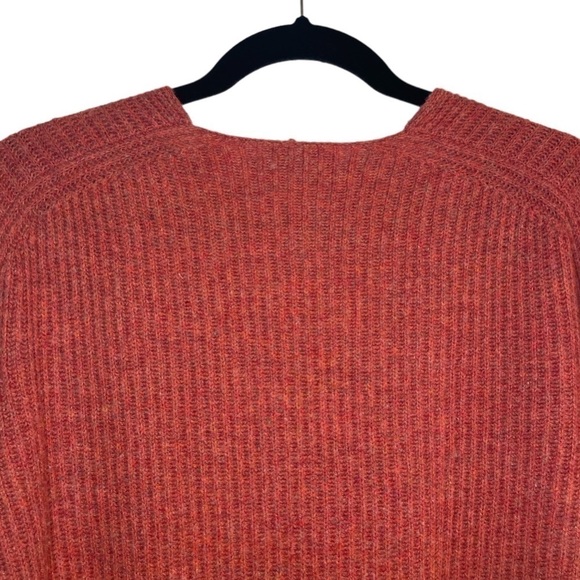 Madewell Sweater Rust Large - Picture 7 of 8